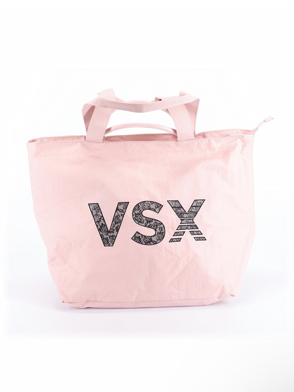 VSX Light Pink Tote with Black Logo